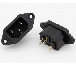 Priza retea C14, 3 pin, AC...